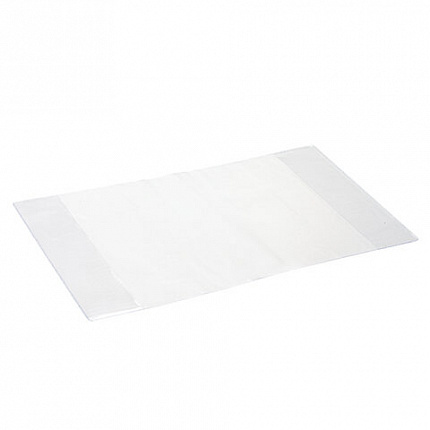 Обложки ПВХ для тетради и дневника, ПИФАГОР, комплект 10 шт., прозрачные, плотные, 120 мкм, 213х355 мм, 224839