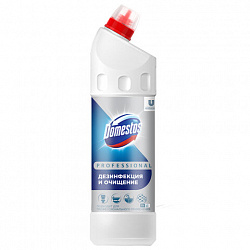 Чистящее средство 1 л DOMESTOS PROFESSIONAL универсальное дезинфицирующее, отбеливающий эффект