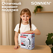 Настольная лампа / светильник SONNEN OU-503, на подставке, цоколь Е27, "Мяч", белый, 236675