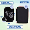 Пенал BRAUBERG SHINY, 1 отделение, 1 откидная планка, EVA, 22х13х4 см, "Scary dino", 273517