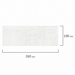 Насадка МОП для швабры самоотжимной "Бабочка" 601468, спонж/микрофибра 26 см, на липучке, LAIMA, 601486