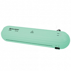 Ламинатор BRAUBERG ULTRA PM235M, МЯТНЫЙ, формат A4, толщина пленки 60-150 мкм, скорость 30 см/мин, 532185