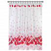 Шторка для ванной PEVA, 180х180 см, кольца в комплекте, дизайн ассорти, ЦВЕТЫ, WBZ (ВБЗ), 700071