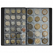 Альбом нумизмата для 138 монет, 125х185 мм, ПВХ, черный, STAFF, 238078