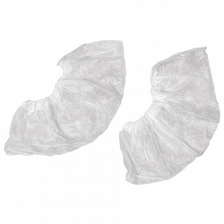 Носки для боулинга размер L (43-45) КОМПЛЕКТ 50 пар, спанбонд, белые, 22 г/м2, ЧИСТОВЬЕ, 00-550