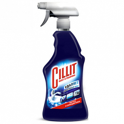 Средство для удаления ржавчины и известкового налета 450 мл, CILLIT (Силлит), распылитель, 7501908