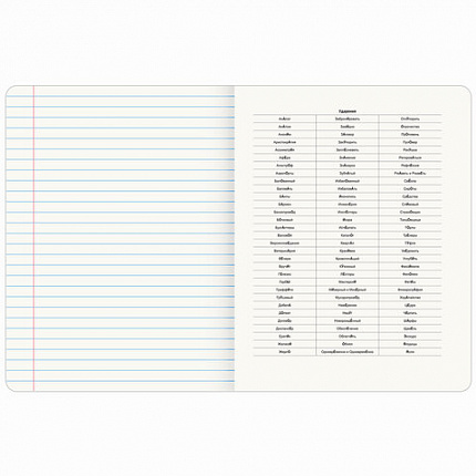 Тетрадь предметная КЛАССИКА ПРИРОДА 48 л., обложка картон, РУССКИЙ ЯЗЫК, линия, подсказ, BRAUBERG, 405091