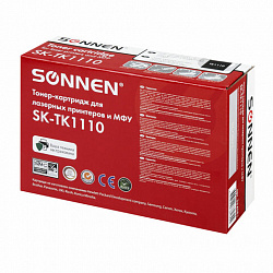 Тонер-картридж лазерный SONNEN (SK-TK1110) для KYOCERA FS-1020MFP/1040/1120MFP, ресурс 2500 стр., 364081