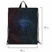 Мешок для обуви BRAUBERG большой удобный с ручкой, 51х41 см, "Неоновый", 271596