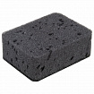 Губки для посуды 9,5х7х3,5 см, КОМПЛЕКТ 10 шт., BIG BLACK, КРУПНОПОРИСТЫЙ поролон с абразивным слоем, LAIMA, 608650