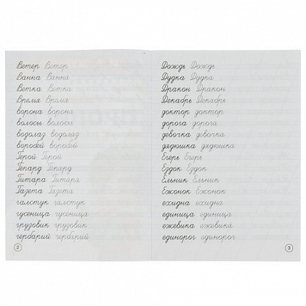 Прописи детские М.А. Жукова, ассорти, 195х275 мм, 16 страниц, УМКА