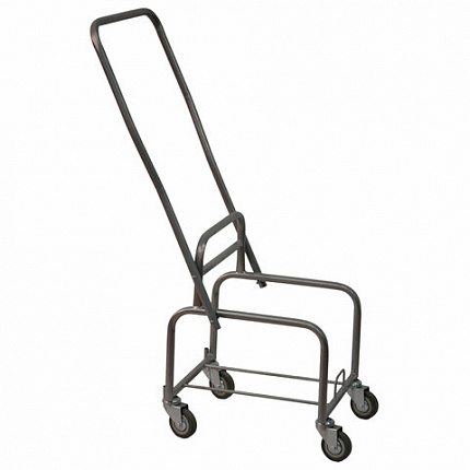 Тележка уборочная Eco-Force, 1 съемное ведро 25 л, отжим, металлический каркас, бесшумные колеса, 21EF/1