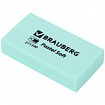 Ластики BRAUBERG PASTEL SOFT НАБОР 6 шт., размер ластика 45х25х10 мм, экологичный ПВХ, 271340
