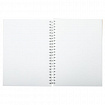 Скетчбук, 4 типа бумаги (акварельная, белая, черная, крафт) 146х204 мм, 60 л., гребень, BRAUBERG ART DEBUT, АНИМЕ, 115066 