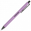 Ручка шариковая автоматическая BRAUBERG "VIVID PASTEL", корпус soft-touch, СИНЯЯ, пишущий узел 0,7 мм, линия письма 0,35 мм, 144404