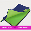 Ежедневник недатированный А5 (138х213 мм), BRAUBERG "AIM", под кожу, 136 л., темно-синий, 113423