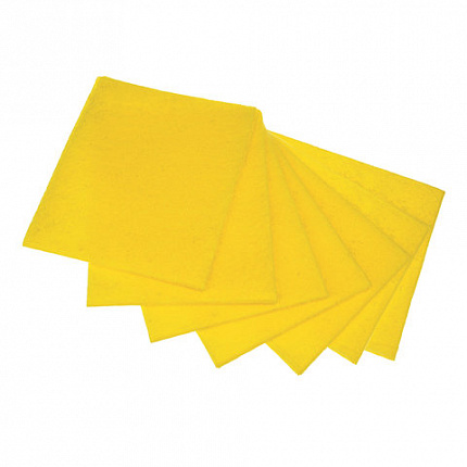 Салфетки ВИСКОЗНЫЕ универсальные STANDART, 25х38 см, КОМПЛЕКТ 7 шт., 90 г/м2, "НЕДЕЛЬКА", LAIMA, К4121, 605502