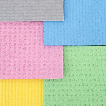 Салфетки губчатые для уборки кухни 15х15 см, ЦЕЛЛЮЛОЗНЫЕ, КОМПЛЕКТ 10 шт., цветные, LAIMA, 700264