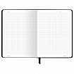 Блокнот с резинкой в клетку 96 л., А5 145х203 мм, твердая обложка, BRAUBERG, "Shadows", 116325
