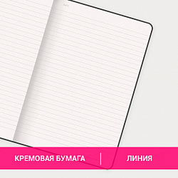 Блокнот А5 (130х210 мм), BRAUBERG ULTRA, под кожу, 80 г/м2, 96 л., линия, темно-зеленый, 113019