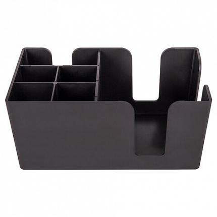 Подставка органайзер барный (шесть отделений) для салфеток, сахара, размешивателей, зубочисток, трубочек, ложечек, LAIMA, 608100