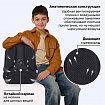 Ранец BRAUBERG FIT, 2 отделения, "Лава", 38х27х14 см, 270617