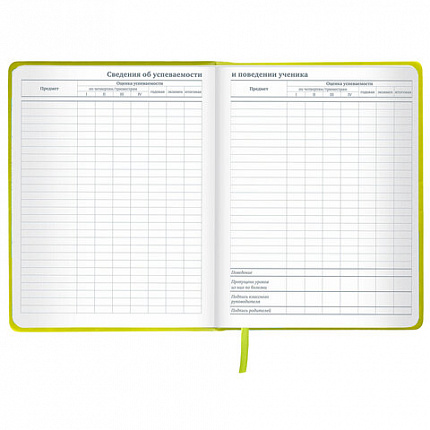 Дневник 1-11 класс 48 л., кожзам (твердая с поролоном), тиснение аппликация, BRAUBERG, "Super Avo", 106205