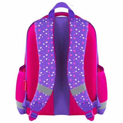 Ранец ПИФАГОР EVA BASIC, 1 отделение, эргономичная спинка, "Amazing girl", 39х30х16 см, 271377