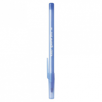 Ручка шариковая BIC "Round Stic", СИНЯЯ, корпус голубой, узел 1 мм, линия письма 0,32 мм, С ШТРИХКОДОМ, 934598