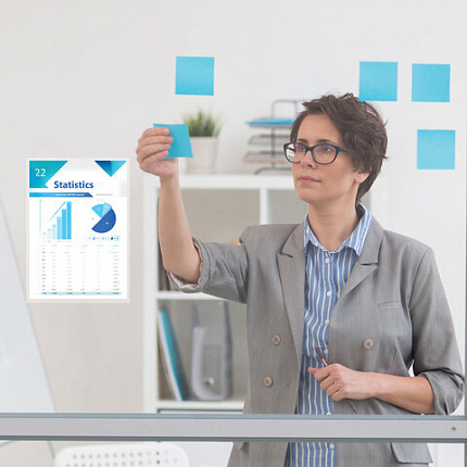 Пленки-заготовки для ламинирования с клейкой прозрачной стороной А4, КОМПЛЕКТ 25 шт., 75 мкм, BRAUBERG, 533117