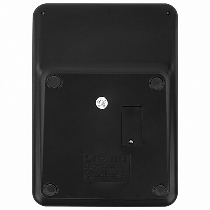 Калькулятор настольный BRAUBERG DC-118-BK (175х126 мм), 12 разрядов, двойное питание, черный, 272962