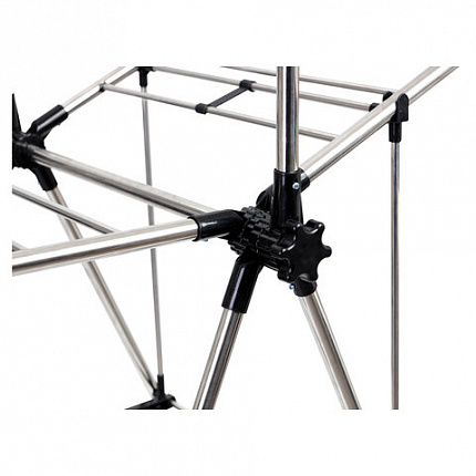 Сушилка напольная для белья раскладная, 6 зон сушки, 18 метров, LAIMA HOME GRANDIOSE STAR, 700474