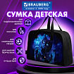 Сумка для занятий BRAUBERG с ручками, 35x25x15 см, "Звездный кот", 274627