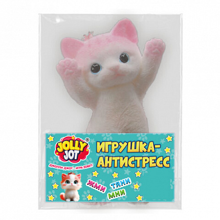 Игрушка-антистресс МЕГА СКВИШ "Большой кот-обнимашка", 20 см, JOLLY JOT (ДЖОЛЛИ ДЖОТ), 665824