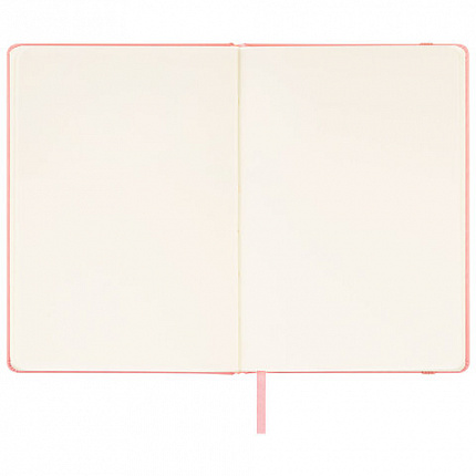 Скетчбук, слоновая кость 140 г/м2 210х297 мм, 80 л., КОЖЗАМ, резинка, BRAUBERG ART CLASSIC, пастель розовый, 116882