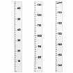 Ростомер универсальный, шкала 200 см, размер 7х201 см, прозрачная основа, ЮНЛАНДИЯ, 664692