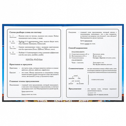 Дневник 1-4 класс 48 л., твердый, BRAUBERG, глянцевая ламинация, с подсказом, "Российский", 106832