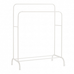 Вешалка для плечиков двухъярусная BOOMHOUSE GR-002 (в1500*ш1100*г550мм), металл, белая, 701437