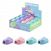 Точилка ERICH KRAUSE "Charm Pastel", с контейнером, пластиковая, корпус ассорти, 60031
