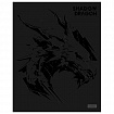 Тетрадь А5, 48 л., HATBER, скоба, клетка, матовая ламинация, 3D-лак, "Shadow" (микс в спайке), 093204, 48Т5лолВ1