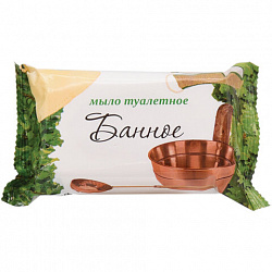 Мыло туалетное 200 г КМЗ СТАНДАРТ "Банное"