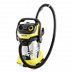 Пылесос хозяйственный KARCHER WD 6 PS, мусоросборник 30 л, мощность 1300 Вт, желтый, 1.628-360.0