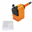 Точилка механическая BRAUBERG "JET", металлический механизм, корпус оранжевый, 229567