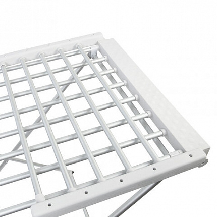 Сушилка для белья напольная, электрическая, раскладная, 3 зоны сушки, алюминиевая, таймер/регулировка темп. 45-70 °С, LAIMA HOME, 700979