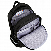 Рюкзак BRAUBERG SOFT, 2 отделения, 3 кармана, "Broken glass", СВЕТЯЩИЙСЯ, 40х31х15 см, 274402