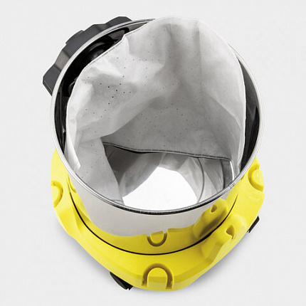 Пылесос хозяйственный KARCHER WD 3 PS, мусоросборник 17л, мощность 1000 Вт, желтый, 1, 1.628-190.0