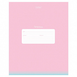 Тетрадь обложка пластик, 18 л., клетка, HATBER, "PROстиль Для девочек" (микс в спайке), 090448, 18Т5В1пл