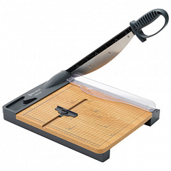 Резак сабельный BRAUBERG KATANA WOOD TSW-435 А4, 35 листов, длина реза 300 мм, деревянное основание, 533367