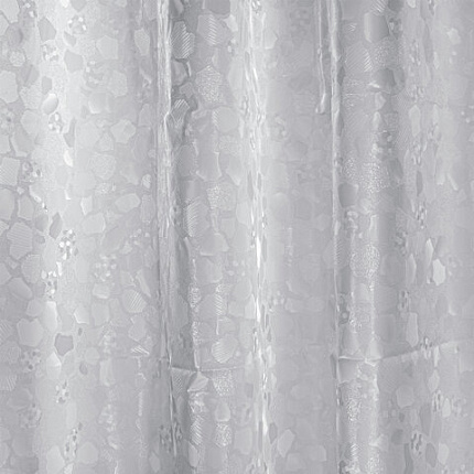 Шторка для ванной EVA, 180х200 см, кольца в комплекте, СЕРАЯ ЛЕДЯНАЯ СВЕЖЕСТЬ, PRIMILA (ПРИМИЛА), 700101