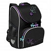 Ранец GRIZZLY анатомическая спинка, с мешком для обуви, для девочек, "BOWS", 33х25х13 см, RAm-584-8/1